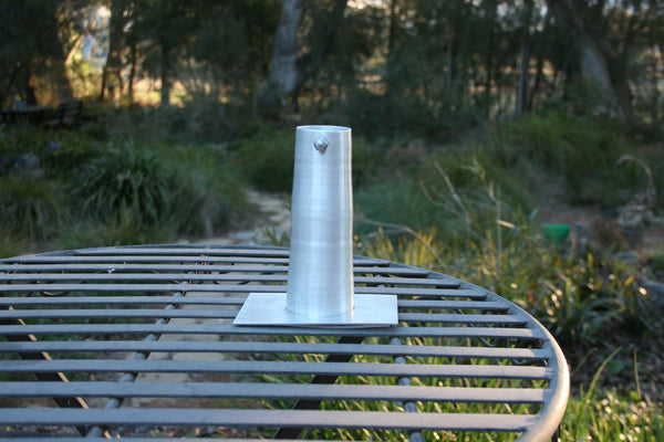 Gutter Adapter Aluminium - Tall